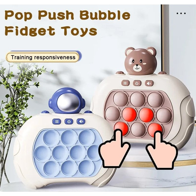 Pop-It Puzzle Game Fidget Toy (SG Seller) - Stress Relief & Fun